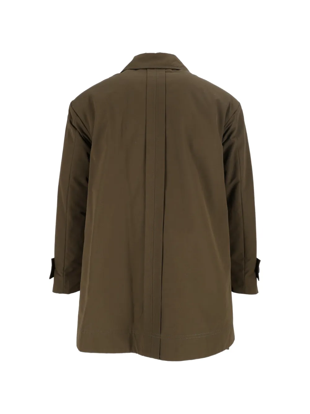 ASPESI Scarlett double-breasted coat Groen