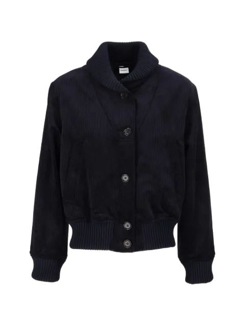ASPESI corduroy shawl-collar jacket