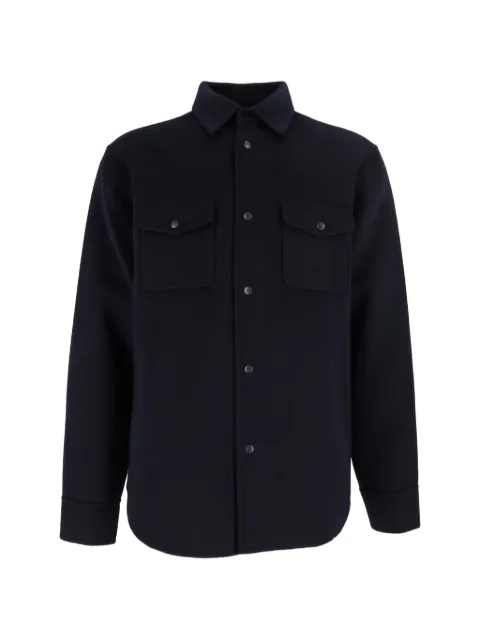 ASPESI wool flap-pocket shirt jacket