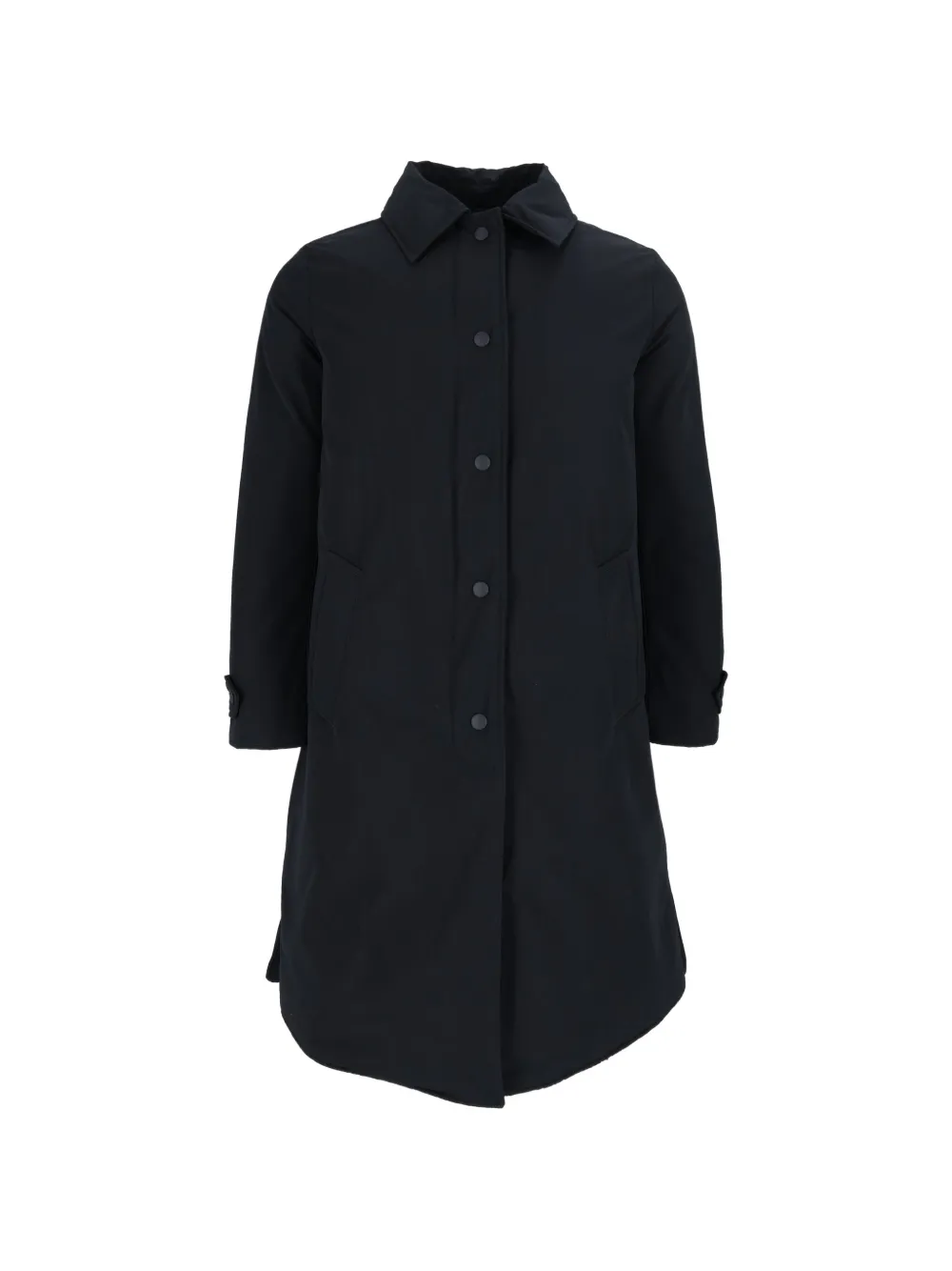 ASPESI press-stud-fastening coat - Blau