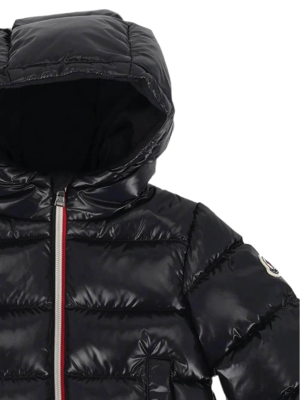 Moncler Enfant New Aubert gewatteerd jack Blauw