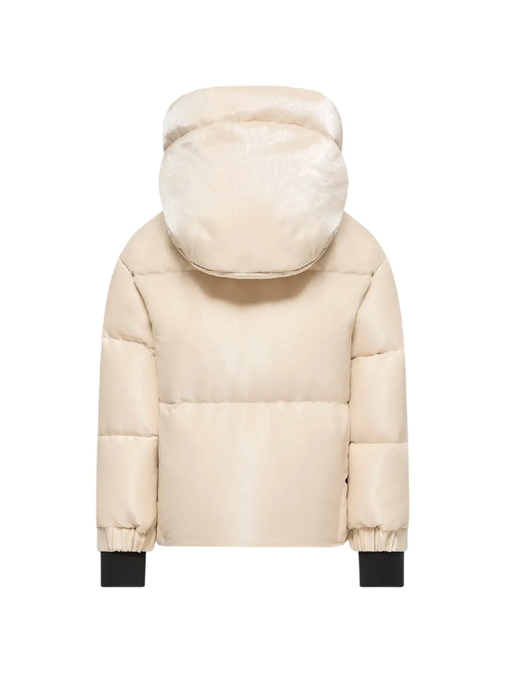 Moncler Enfant Eibsee hooded padded jacket Beige