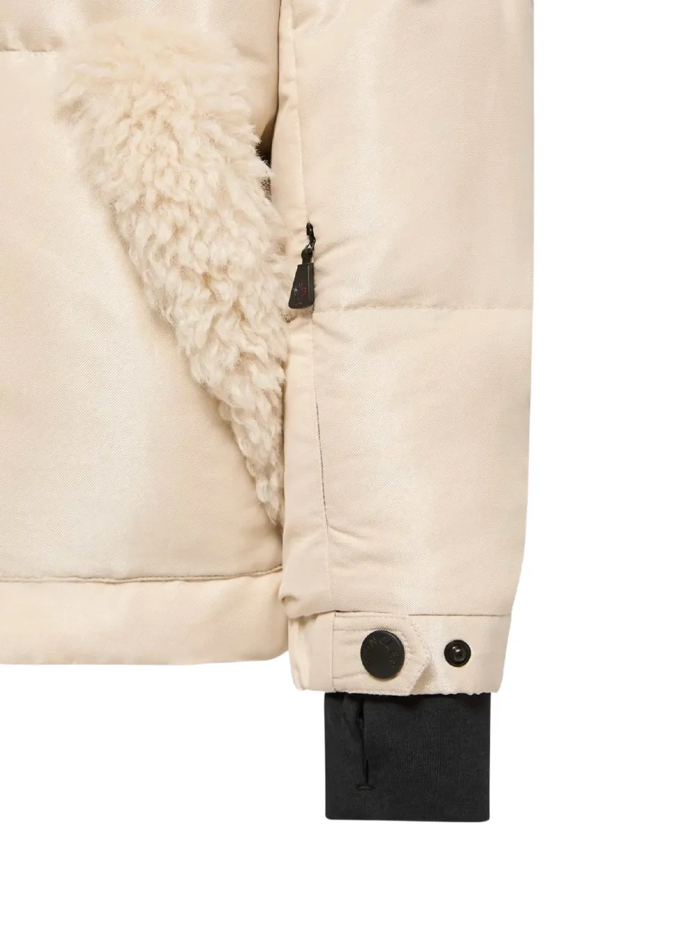 Moncler Enfant Eibsee hooded padded jacket Beige