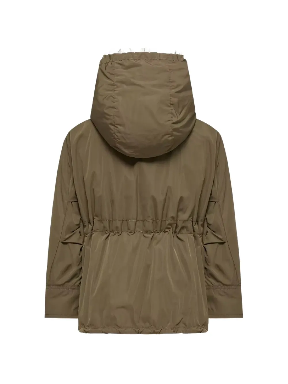 Moncler Enfant Ulava donsjack met capuchon Groen
