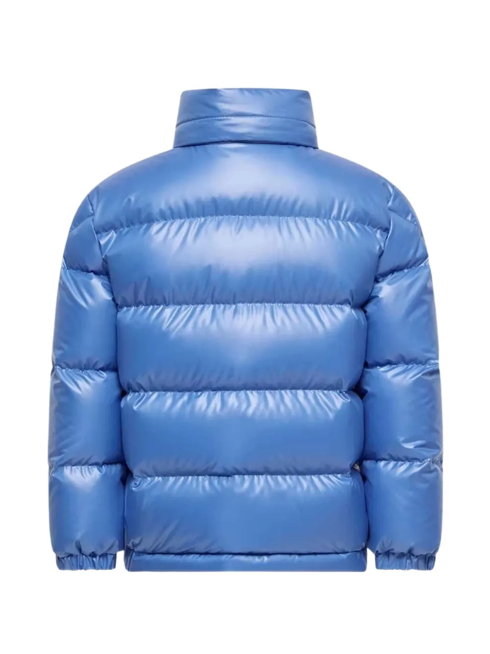Moncler Enfant Kevoser hooded puffer jacket Blauw