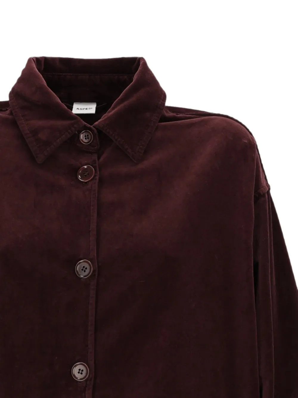 ASPESI Button-down jack Bruin