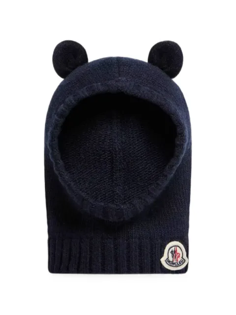 MONCLER GRENOBLE KIDS ear-detail knitted balaclava