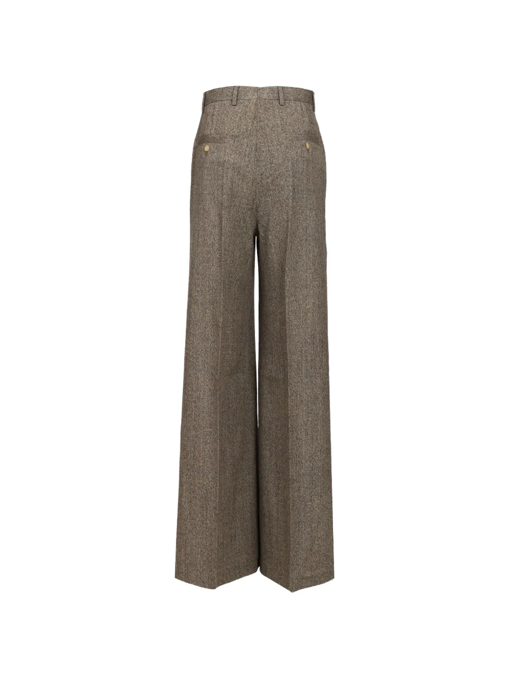 Rick Owens Pantalon met wijde pijpen Bruin
