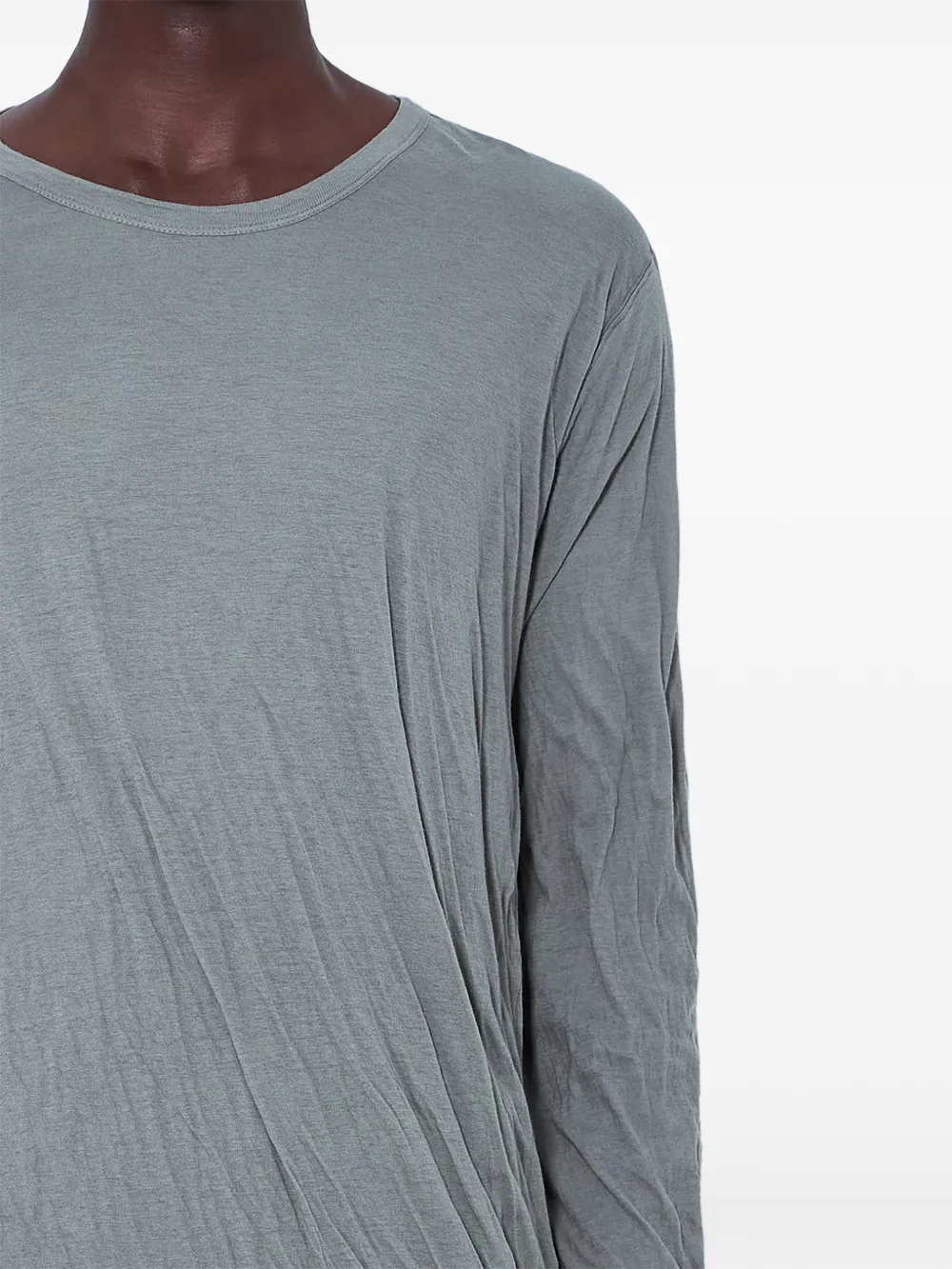 Rick Owens Jumbo Double T-shirt Grijs