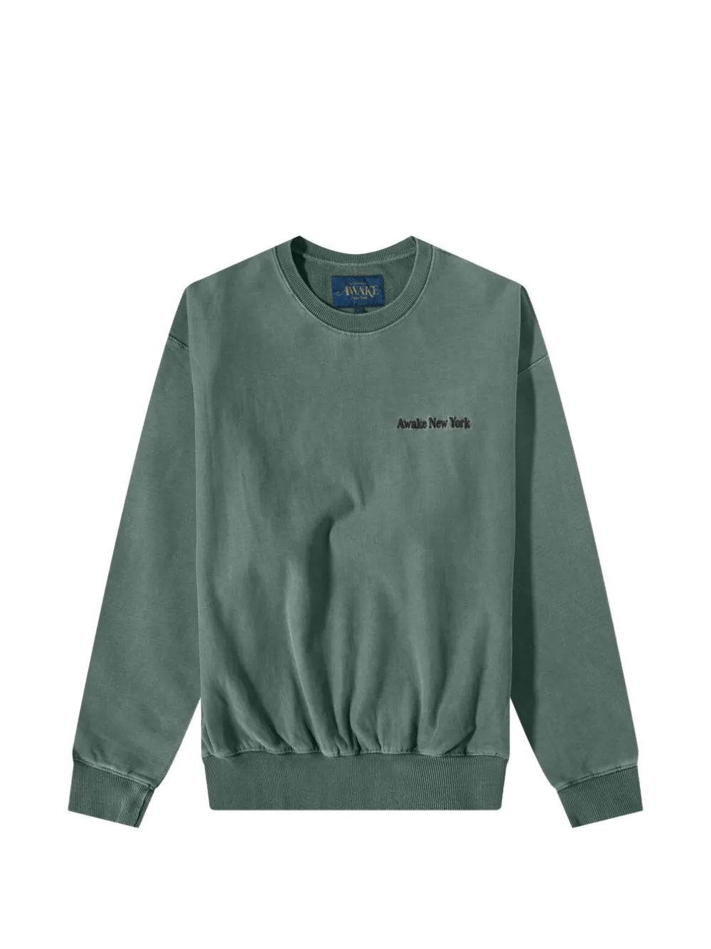 Awake NY embroidered sweater - Verde
