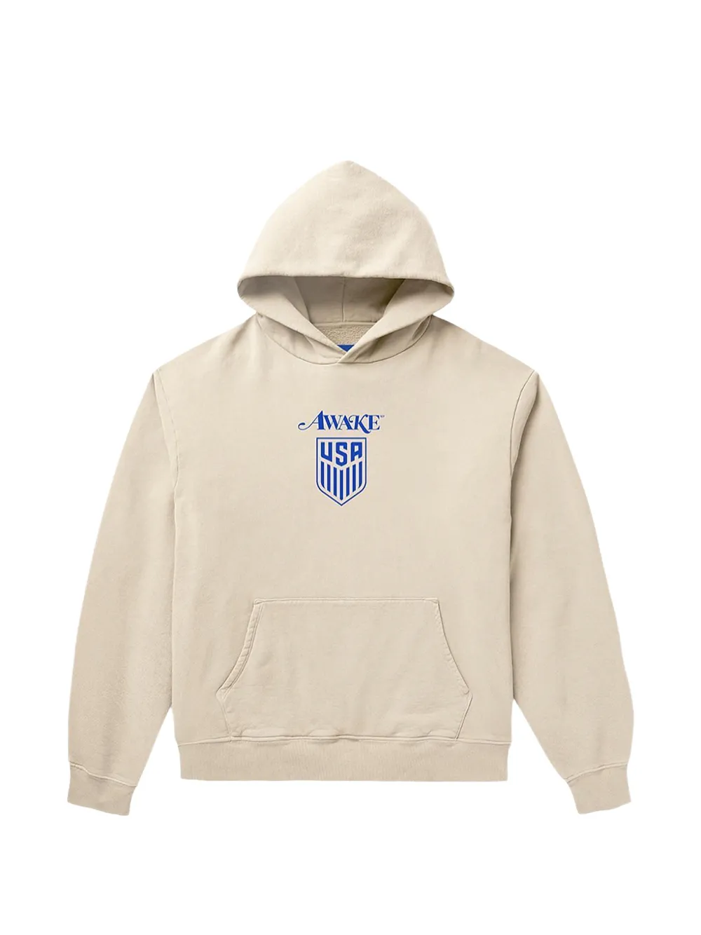 Awake NY x USMNT Team USA World Cup 22 logo-print hoodie - Nude