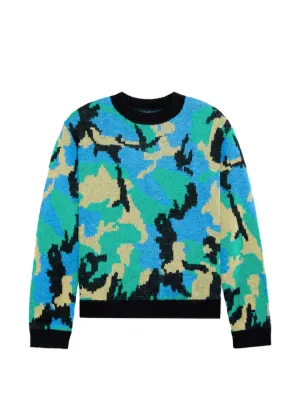 Supreme x Damien Hirst インターシャニット セーター | ブラック