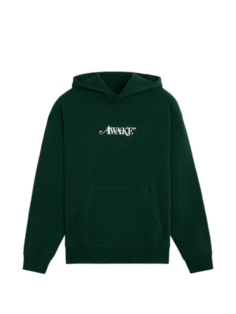 Awake NY logo-print hoodie