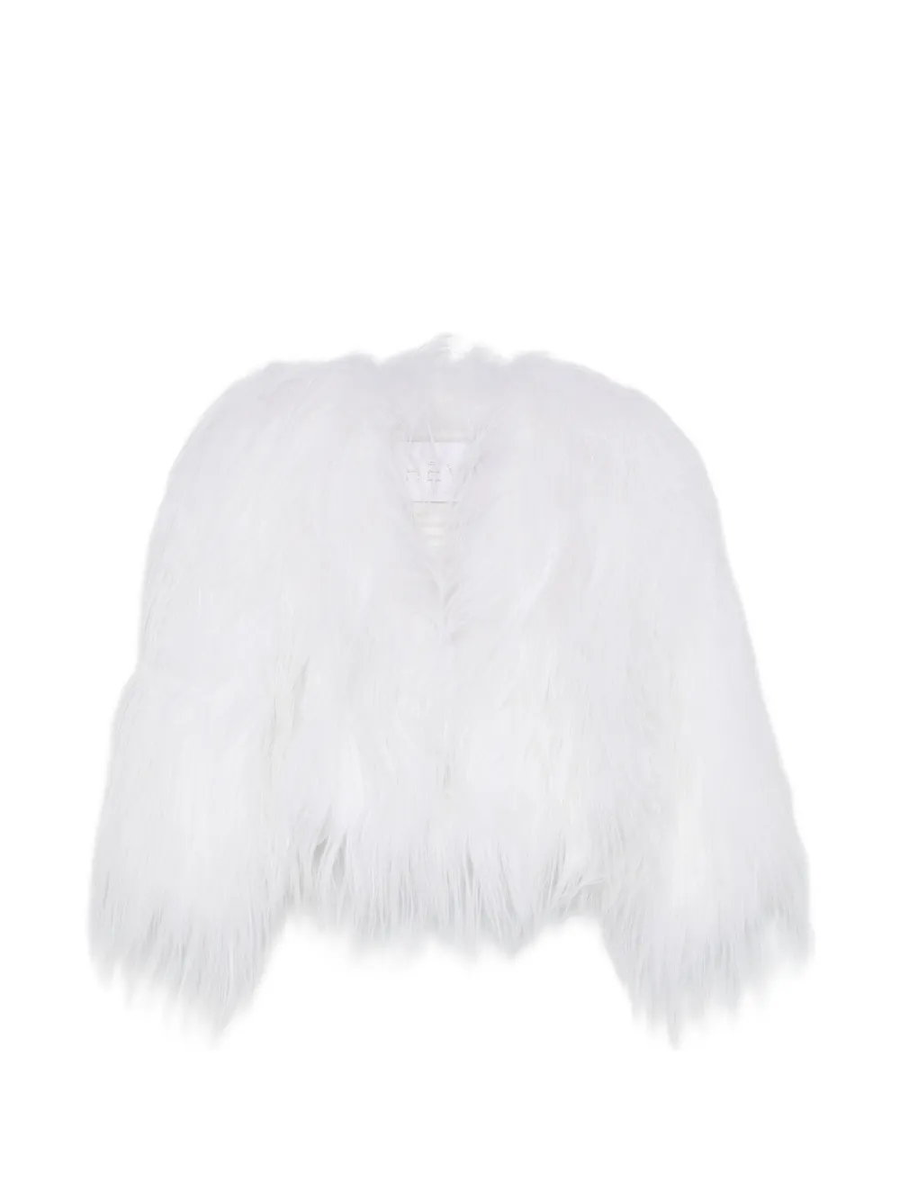 HEVA lamb-fur jacket - Bianco