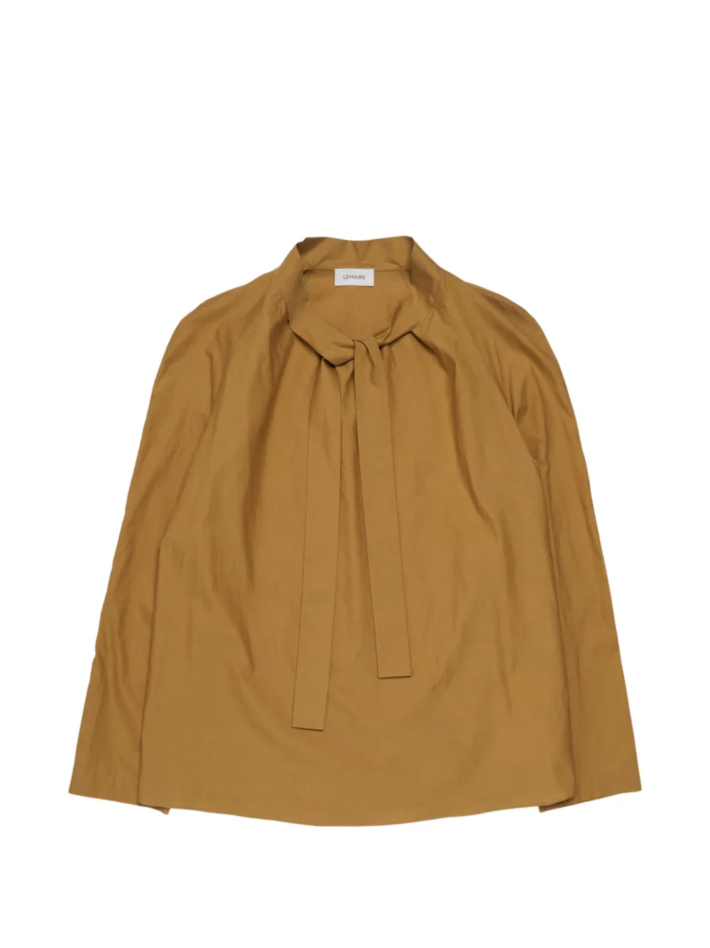 LEMAIRE Ascot tie-neck blouse - Toni neutri