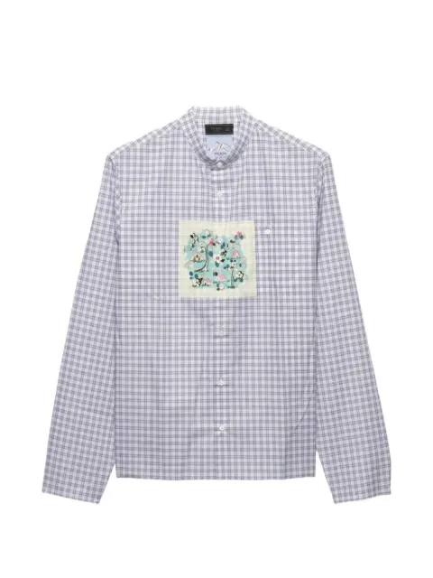 Prada St Moritz check-print shirt