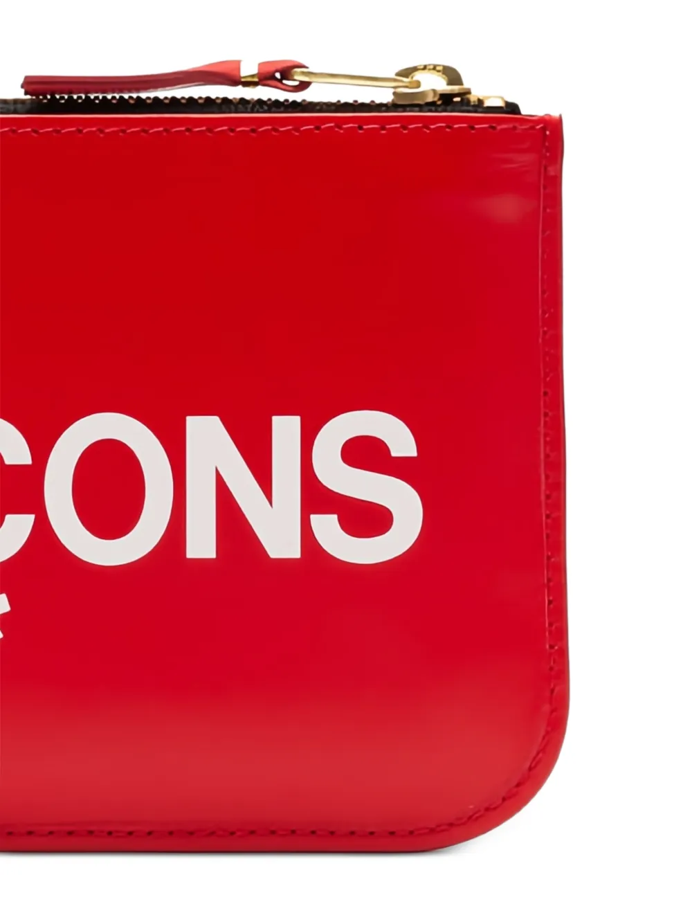 Comme Des Garçons Wallet Huge portemonnee met logo Rood