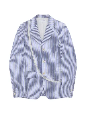 Comme Des Garçons Shirt ジップディテール ジャケット | ブラウン