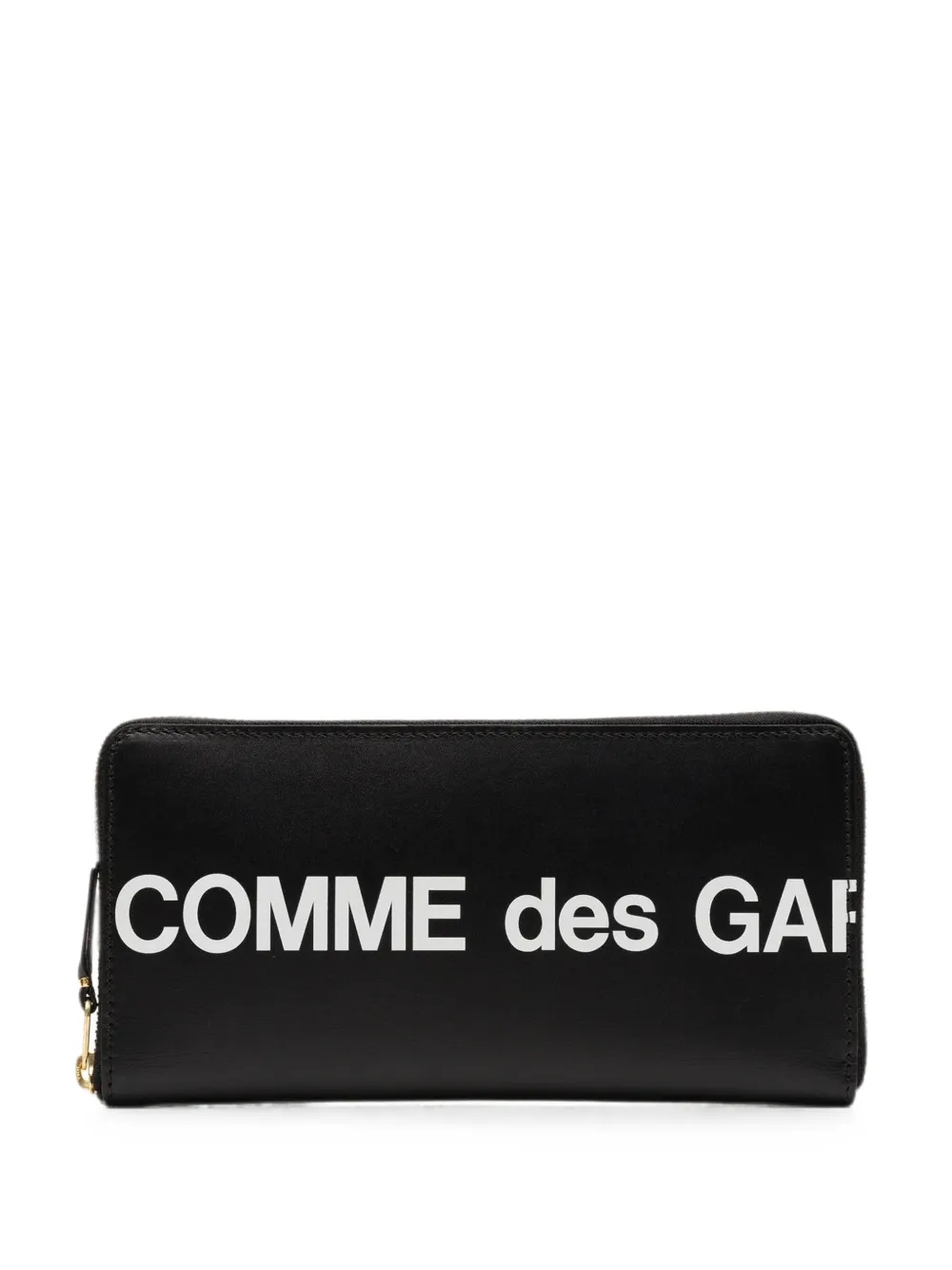Comme Des Garçons Wallet Huge Logo leather wallet - Nero