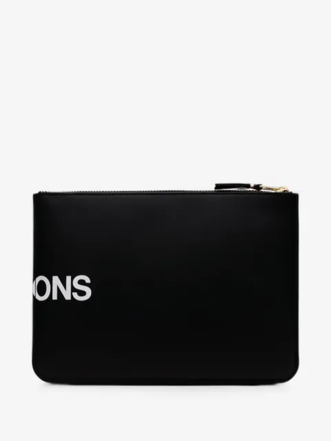 Comme Des Garçons Wallet Huge Logo pouch