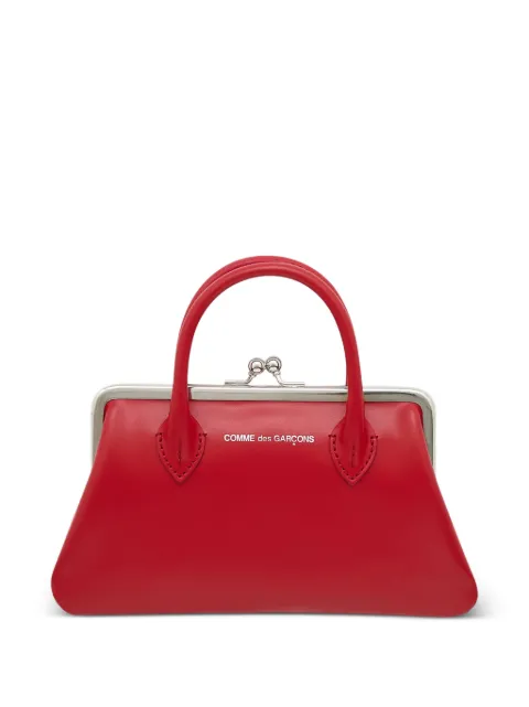 Comme Des Garçons Wallet clasp-fastening top-handle wallet