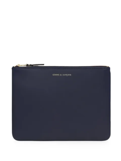 Comme Des Garçons Wallet cartera con logo estampado