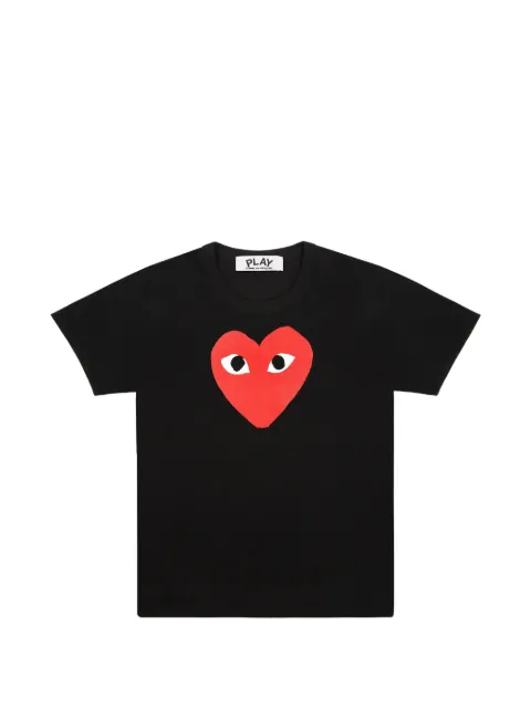Comme Des Garçons Play t-shirt Play à imprimé cœur