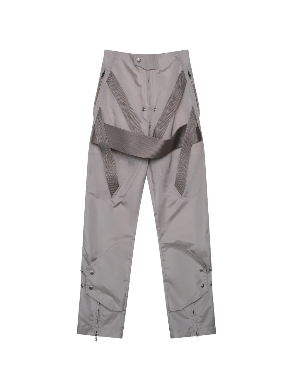 Rick Owens Megastrapped Moto trousers - Grigio