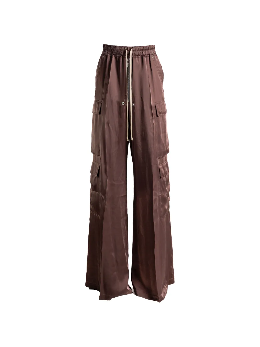 Rick Owens Tower Belas drawstring-waist cargo pants - Marrone