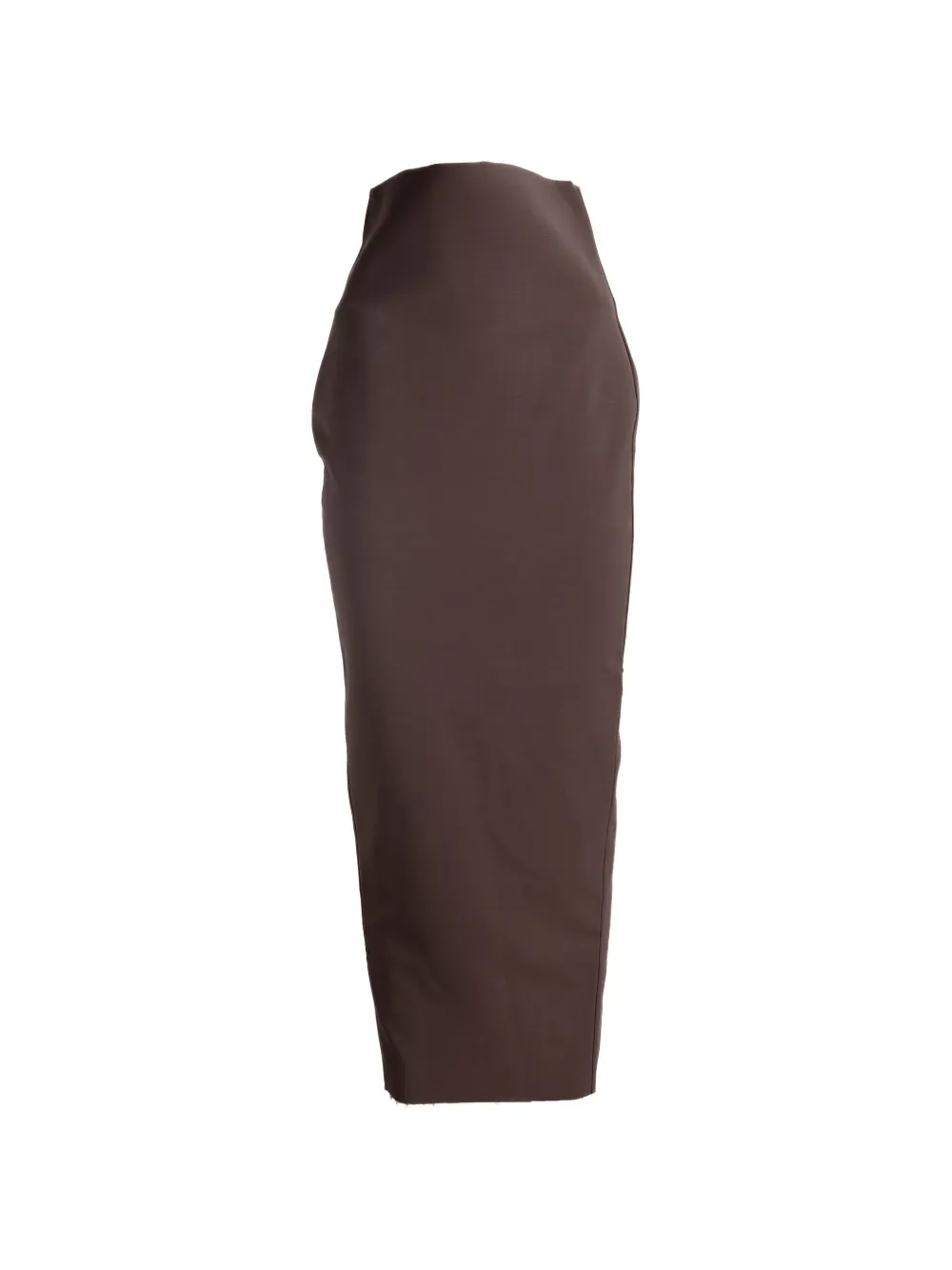 Rick Owens high-waist maxi skirt - Marrone