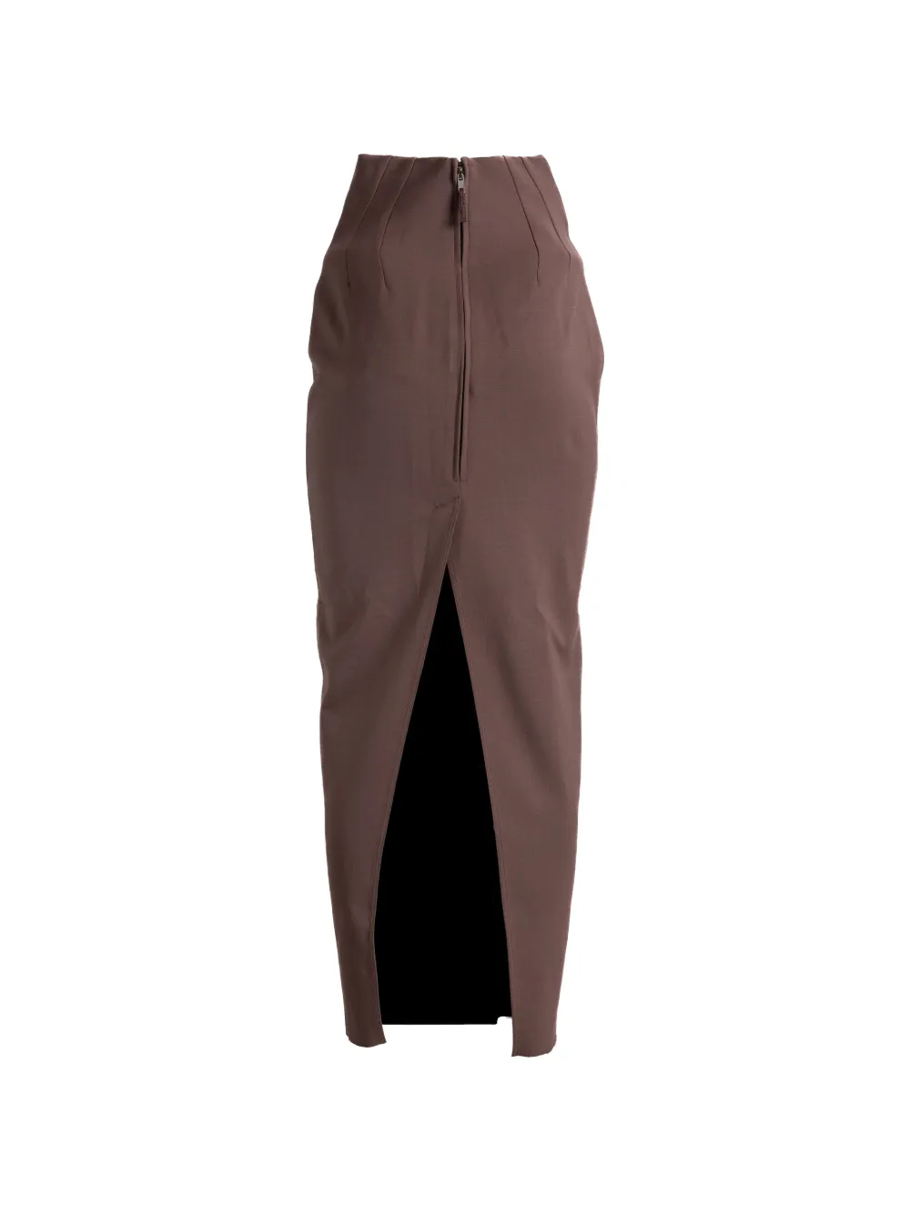 Rick Owens High waist maxi-rok Bruin