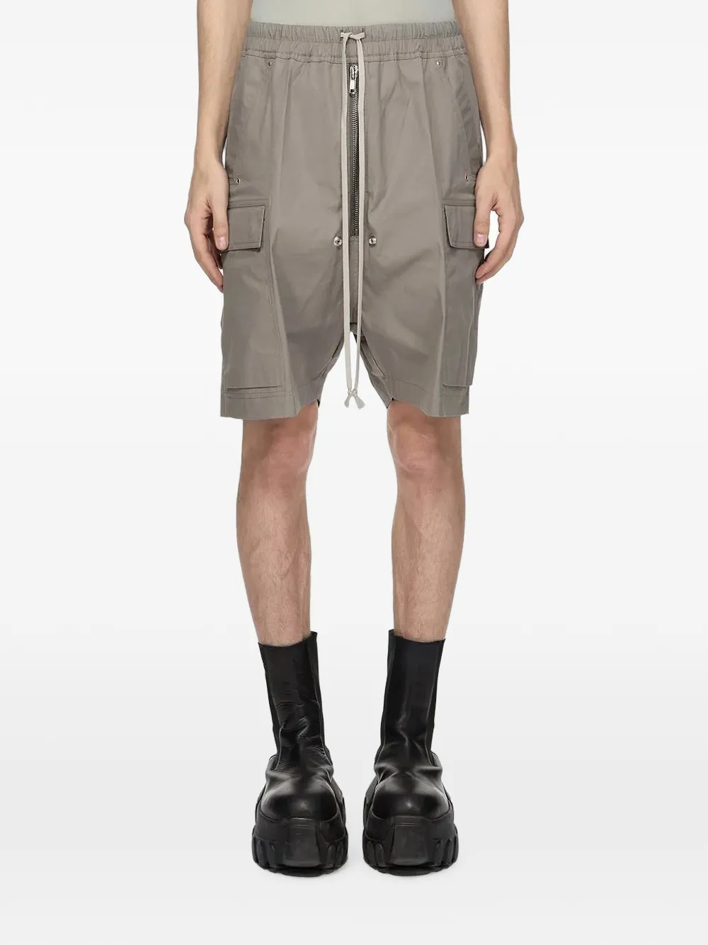 Rick Owens Shorts Cargobela - Grigio