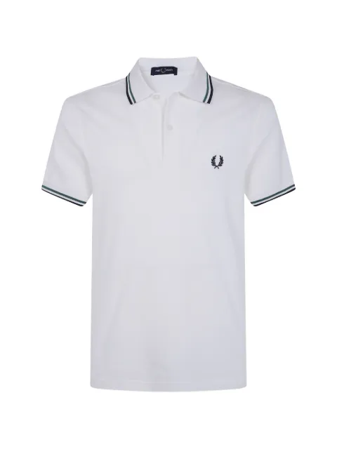 Fred Perry embroidered-logo polo shirt