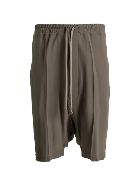 Rick Owens drop-crotch drawstring shorts