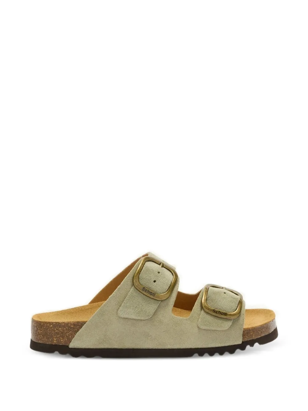 Scholl Noelle suede buckle-fastening sandals