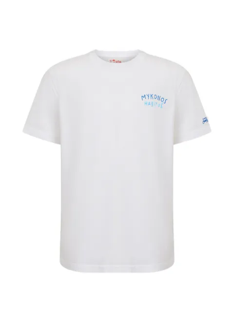 MC2 Saint Barth Portland logo-embroidered T-shirt