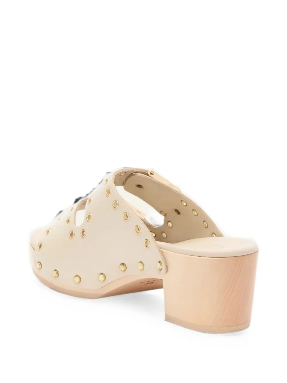 Scholl Pescura Ibiza sandalen met ring Wit