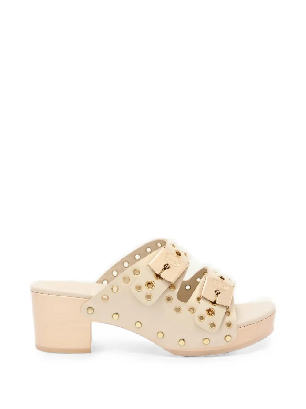 Scholl Pescura Ibiza sandalen met ring Wit