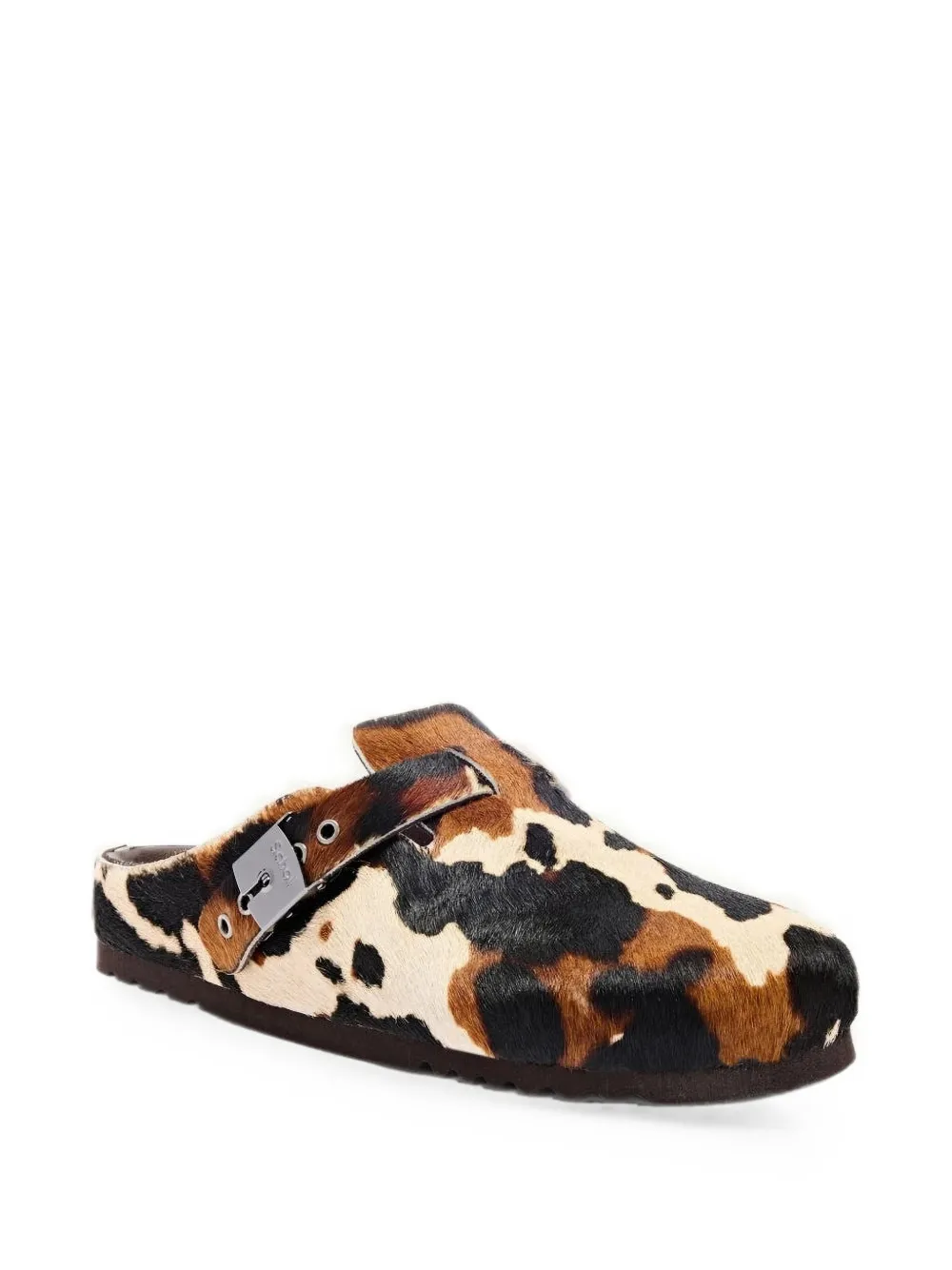 Scholl Grace cow-print sneakers Wit