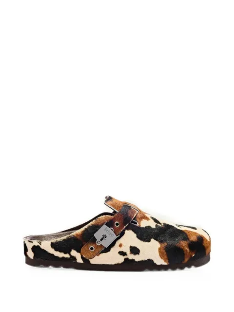 Scholl Grace cow-print sneakers