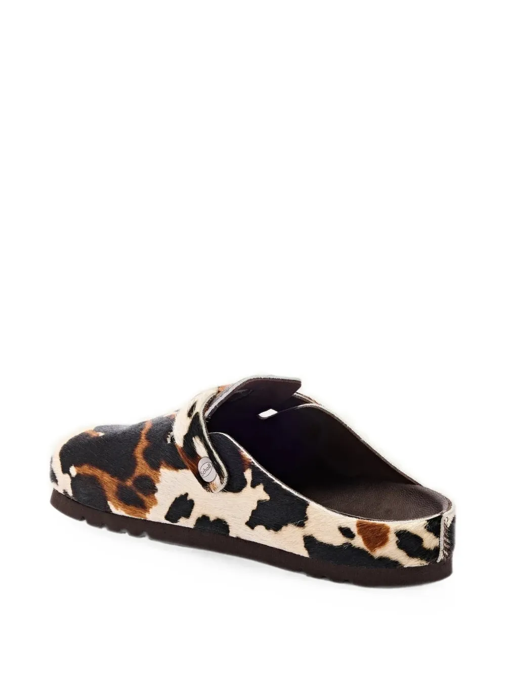 Scholl Grace cow-print sneakers Wit