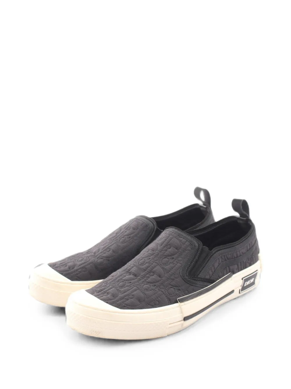 Christian Dior Pre-Owned 2000s Oblique jacquard sneakers - Black