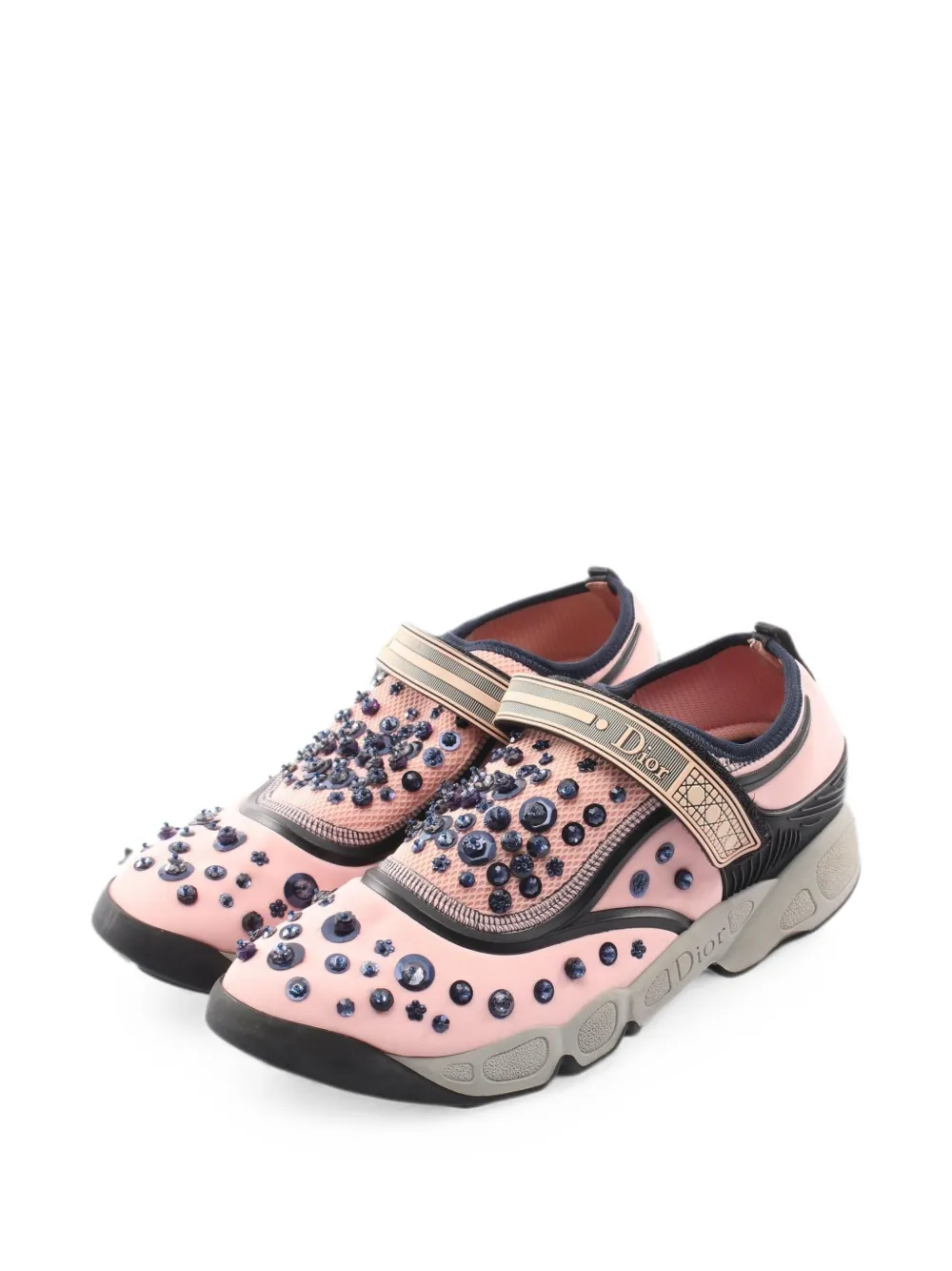 Christian Dior Pre-Owned Sneakers Fusion Bijou anni 2000 - Rosa