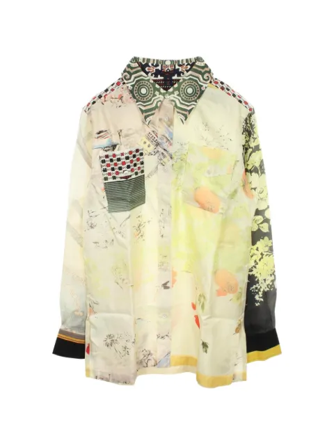 Louis Vuitton Pre-Owned 2010s all-over pattern long-sleeve shirt