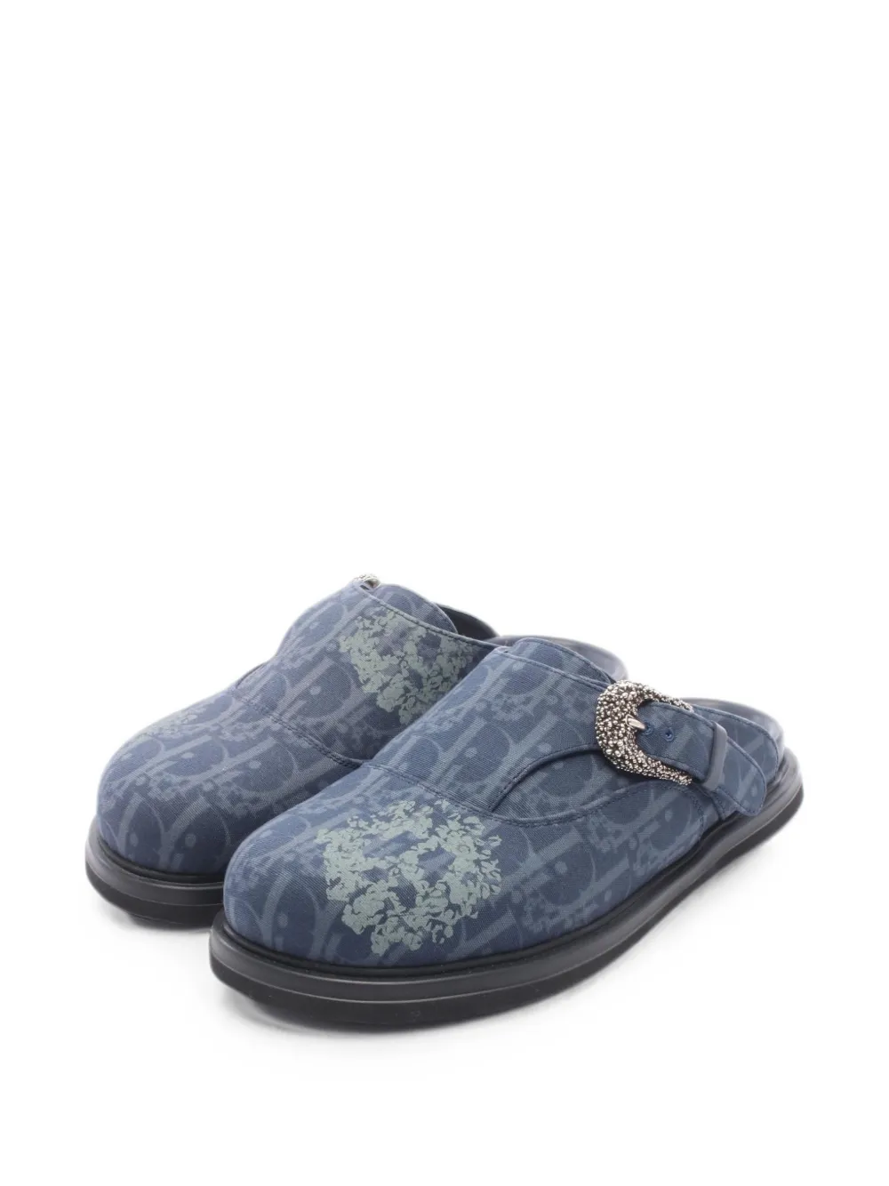 Christian Dior Pre-Owned 2010s Tears Aqua mules - Blue
