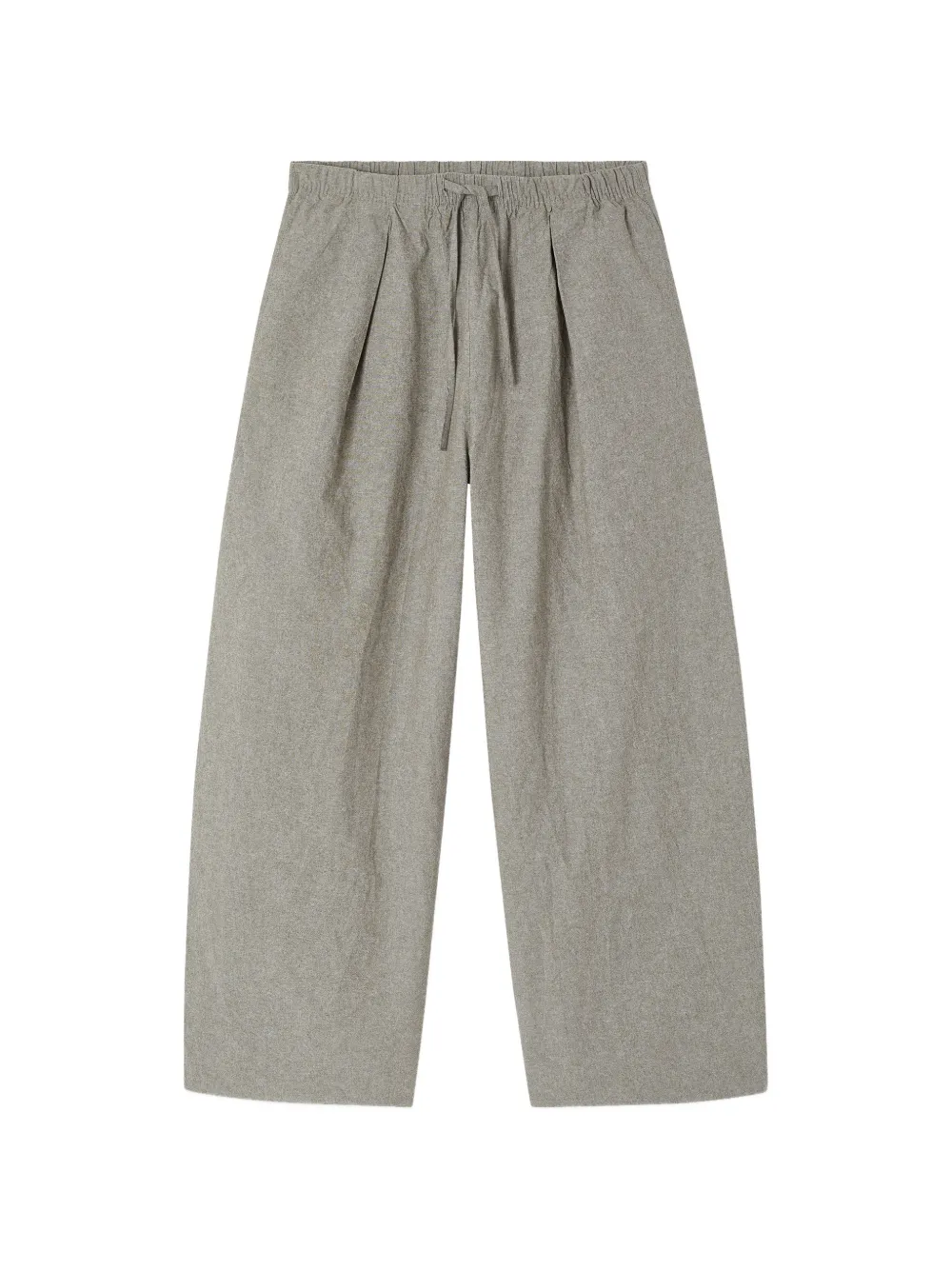 American Vintage Feoly wide-leg cropped trousers - Grigio