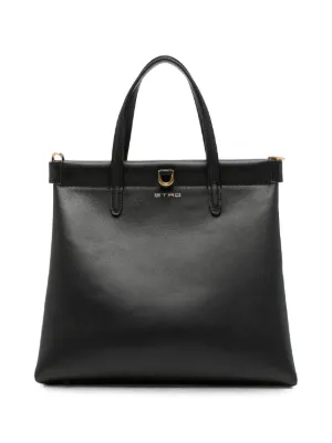 Ferragamo star-shaped Tote Bag L | Black | FARFETCH SG