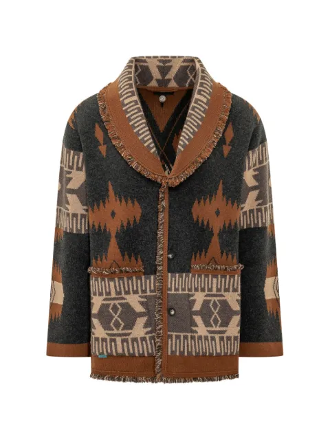 Alanui Icon jacquard cardigan