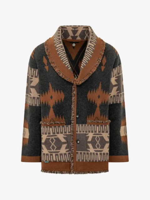 Alanui Icon jacquard cardigan