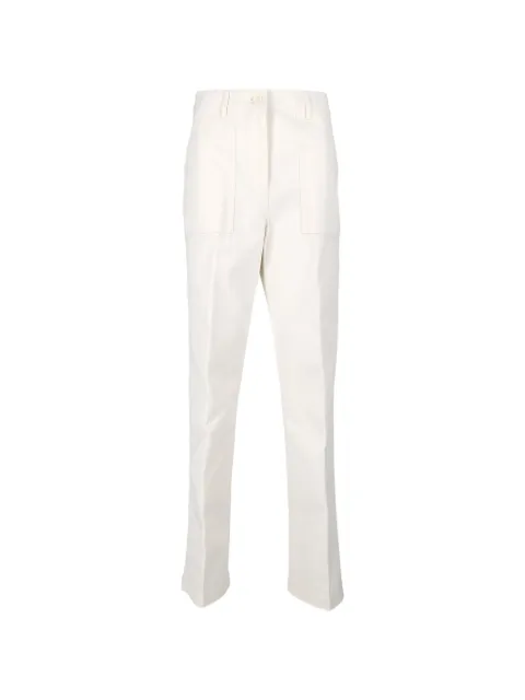 ASPESI button-detail straight-leg trousers
